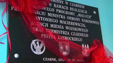 Macierewicz patronem żłobka w Czarnem na Pomorzu