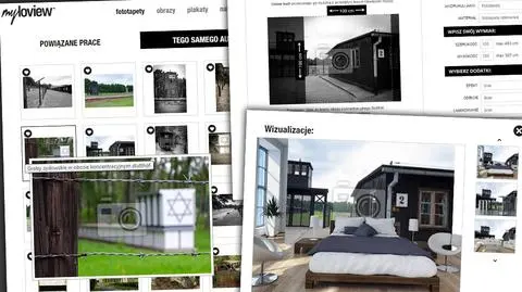 Sprzedawali fototapety z wizerunkiem obozu koncentracyjnego Stutthof
