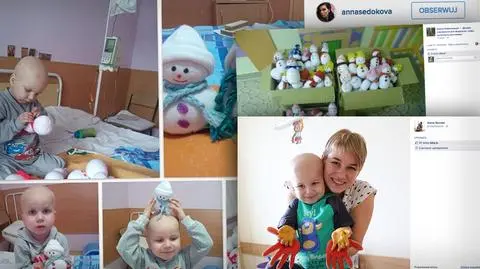 4-letni chłopiec ma białaczkę i sam zbiera na leczenie