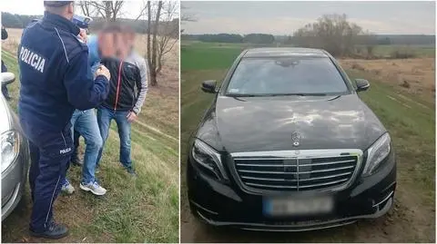 Ukradł mercedesa w Branderburgii, zatrzymano go w Wielkopolsce