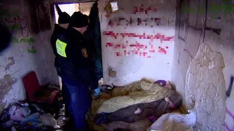 Służby sprawdzają miejsca, gdzie chowają się przed zimnem bezdomni