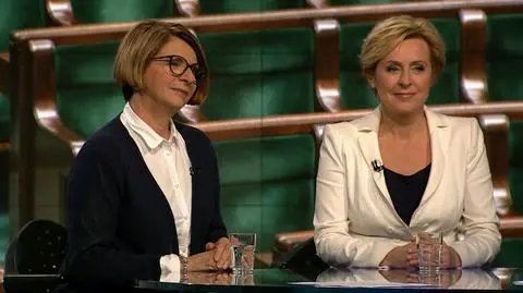 Julia Pitera i Jadwiga Wiśniewska były gośćmi "Faktów po Faktach"