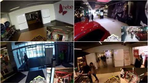 Motocyklem przejechał przez galerię. Trafi do więzienia? Ruszył proces