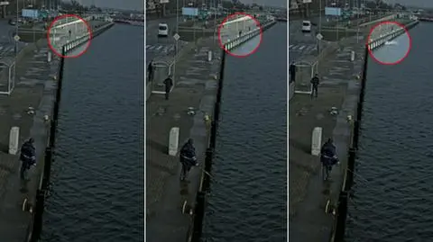 Szczecin: niewidomy wpadł do Odry