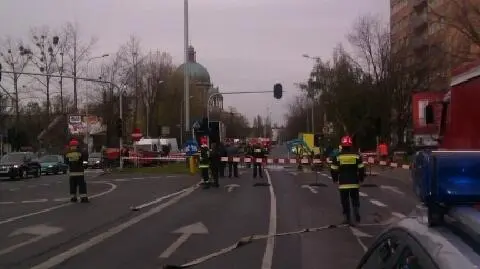 Gaz ulatnia się w centrum Łodzi. "Prace potrwają do wieczora"