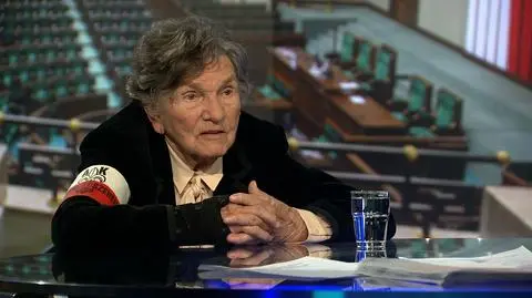 Wanda Traczyk-Stawska in "Fakty po Faktach" TVN24