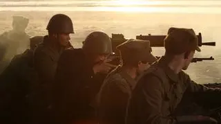 Kadr z filmu "Tajemnica Westerplatte" 