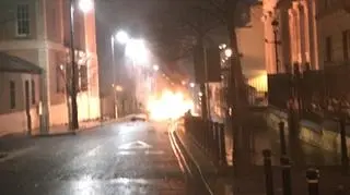 Wybuch w północnoirlandzkim Londonderry 