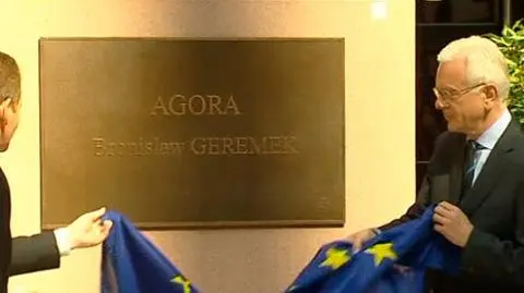 Dziedziniec imienia prof. Geremka