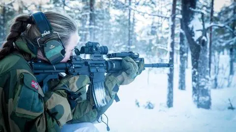Norwegia. Jegertroppen w wojsku