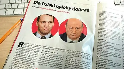 "Wprost" publikuje stenogramy rozmowy Sikorski-Rostowski