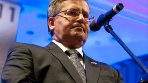 Prezydent wystąpi pół godziny po głosowaniu