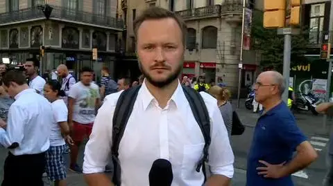 Zamachy w Hiszpanii. Relacja reportera TVN24. Marcin Kwaśny o atakach