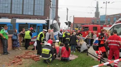 Wypadek tramwajów we Wrocławiu