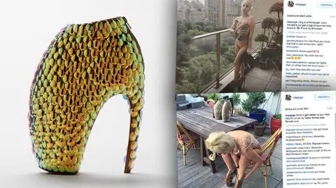 Lady Gaga dostała dostała ukochane buty "Armadillo"