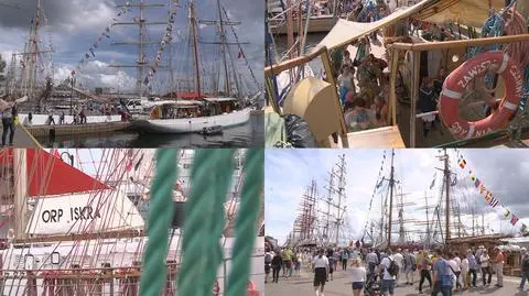 Najpiękniejsze żaglowce przypłynęły 
do Gdyni