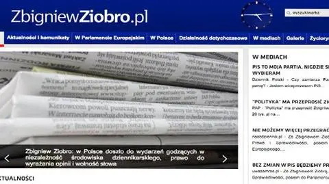 Strona Zbigniewa Ziobry