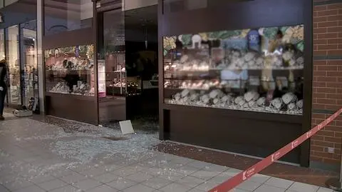 Napad na sklep jubilerski w Koszalinie