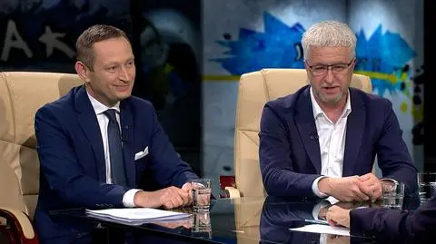 Paweł Rabiej i Jacek Wojciechowicz w Tak jest