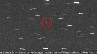 Asteroida przeleciała najbliżej Ziemi o 20.25