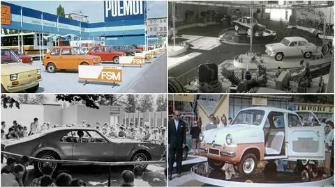 Przez lata na MTP prezentowano najnowsze auta z Polski i z zagranicy