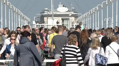 Poles are resting as the long May weekend has begun