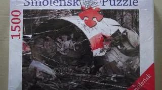 Wrak Tu-154 M na puzzlach 