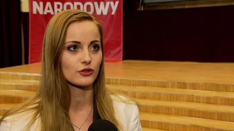Justyna Helcyk kandydatka Ruchu Narodowego