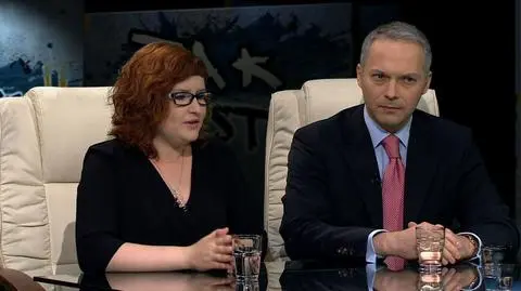 Anna Dryjańska i Jacek Żalek w Tak Jest