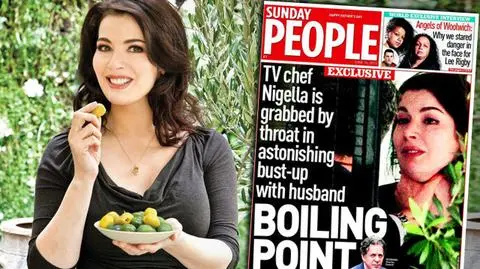 Mąż dusił Nigellę Lawson? "To tylko figlarna sprzeczka"