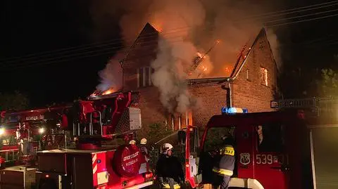 Pożar wybuchł około godz