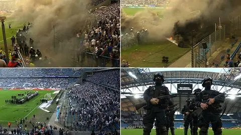 Burda na stadionie Lecha