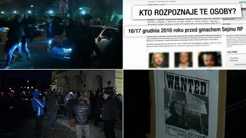 Prokuratura stawia zarzuty osobom, które demonstrowały przed Sejmem 16 grudnia 2016 r.