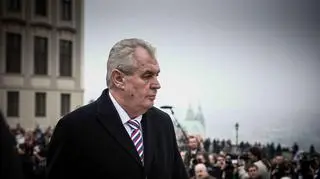Prezydent Czech Milosz Zeman nie kryje prorosyjskich poglądów