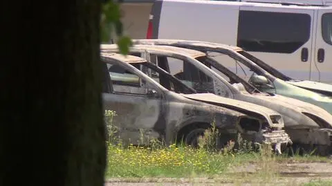 "Wracajcie pod komendę, palą wam radiowozy". Są podejrzani