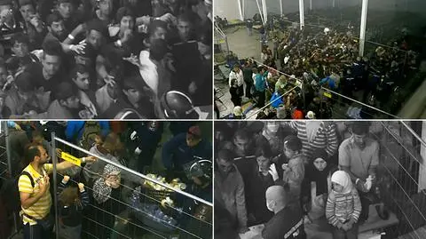 Imigranci na Węgrzech. Obozy w Roeszke