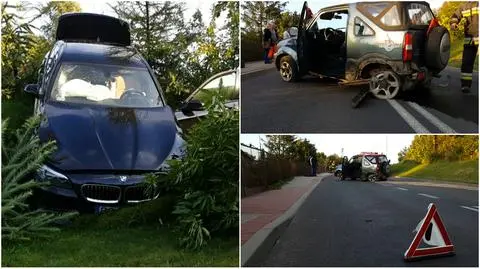 Turowo (gm. Szczecinek): czołowe zderzenie BMW z terenówką