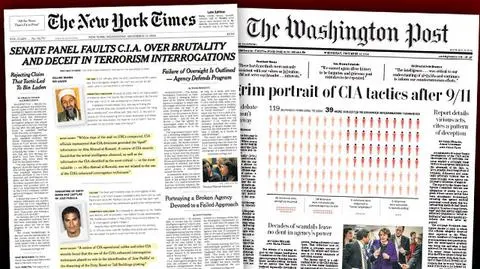 Raport o torturach CIA. Co pisze amerykańska prasa?