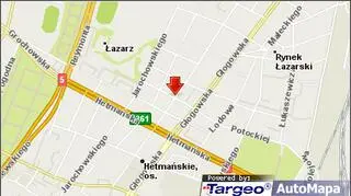 Samochód osobowy wjechał w karetkę na rogu ulic Kasprzaka i Potworowskiego 