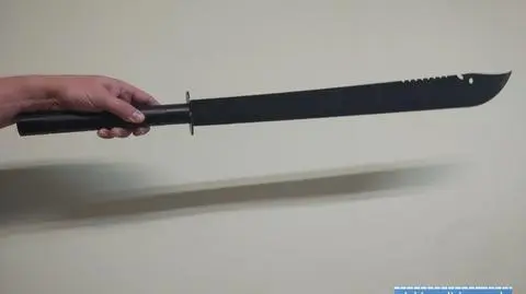 18-latka groziła maczetą koledze. Chciała zwrotu pieniędzy