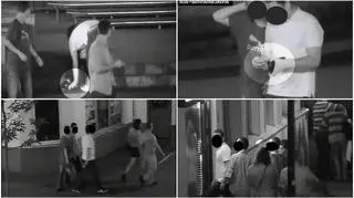 Kradzież portfela zarejestrowała kamera monitoringu