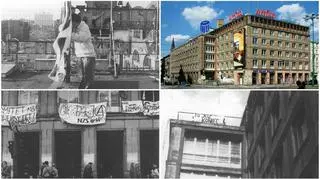 W styczniu 1990 r. budynek zajęli studenci z NZS