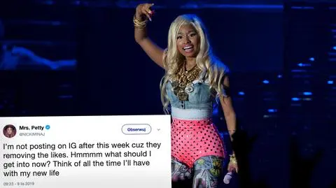 Nicki Minaj rezygnuje z Instagrama. Przez nową politykę dotyczącą lajków