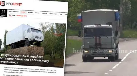 Donbas. Rosyjskie konwoje humanitarne