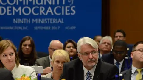 Witold Waszczykowski: Wspólnota Demokracji "otrzymała nowe życie"