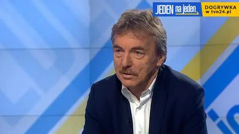 Zbigniew Boniek był gościem "Jeden na jeden"