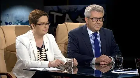 Katarzyna Lubnauer i Ryszard Czarnecki w Tak Jest