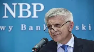 Prezes NBP Marek Belka 