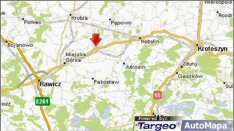 Szambiarka leżała pod Dłonią. Krajowa "36" była nieprzejezdna