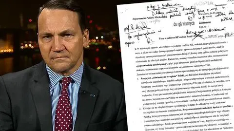Sikorski o ujawnionych notatkach MSZ